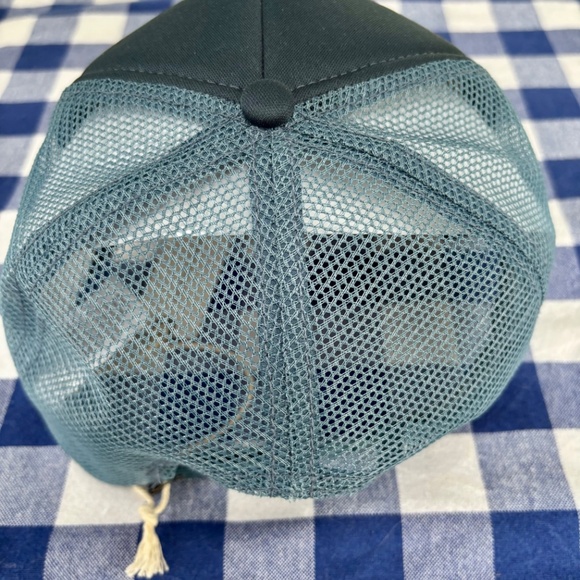 Anthropologie CELANDINE SEASIDE TRUCKER HAT "SURF MON AMOUR" - Picture 4 of 5